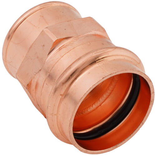 Main product image of 1-1/4 Press x 1" Female Copper Adapter