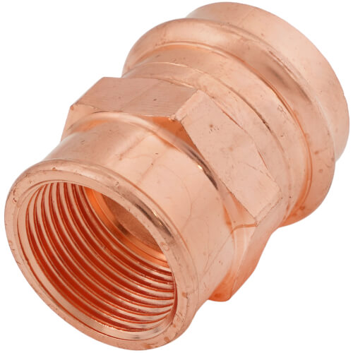 Main product image of 1-1/4 Press x 1" Female Copper Adapter