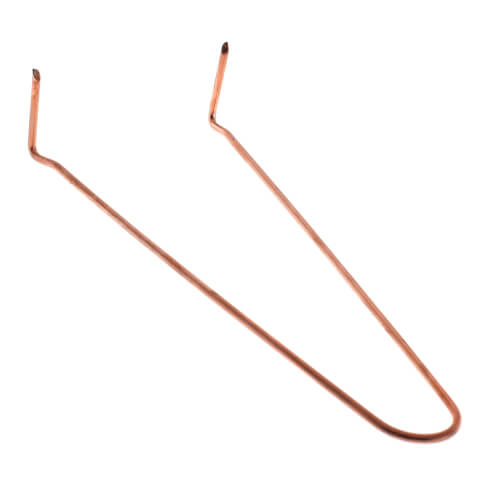 Main product image of 3/4" x 8" Copper Plated Pipe Hook