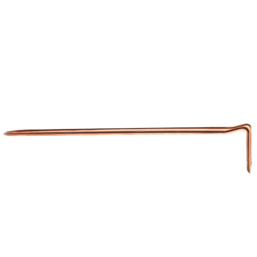 Main product image of 3/4" x 8" Copper Plated Pipe Hook