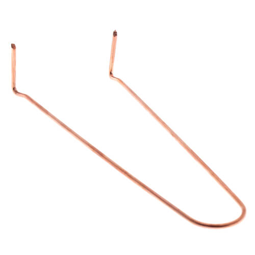 Main product image of 1" x 8" Copper Plated Pipe Hook
