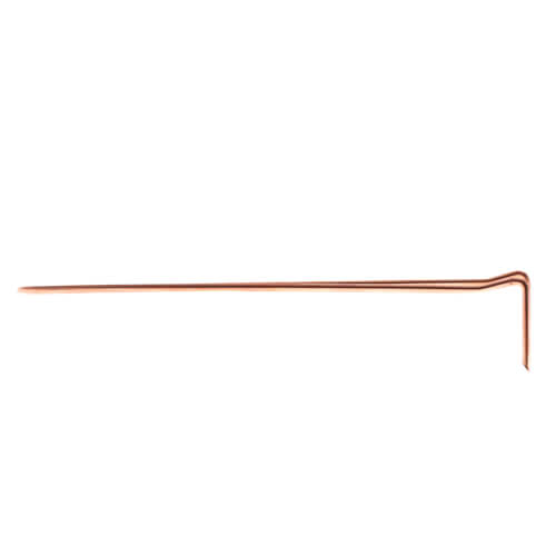 Main product image of 1" x 8" Copper Plated Pipe Hook