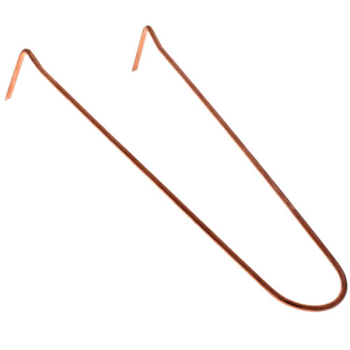 Main product image of 1-1/4" x 8" Copper Plated Pipe Hook