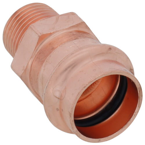 Main product image of 3/4" Press x 1/2" Male Copper Adapter