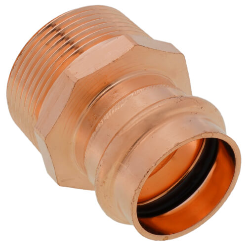 Main product image of 1" Press x 1-1/4" Male Copper Adapter