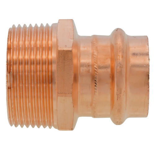 Main product image of 1" Press x 1-1/4" Male Copper Adapter