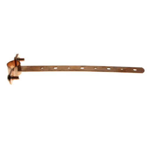 1/2" x 6" Copper Plated Milford Hanger