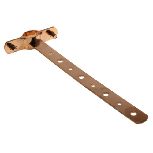 1/2" x 6" Copper Plated Milford Hanger