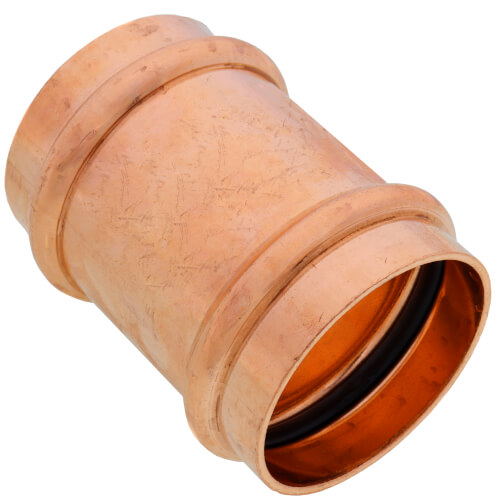 2" Press Copper Coupling, No-Stop