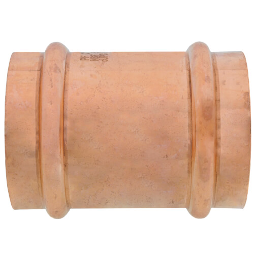 2" Press Copper Coupling, No-Stop