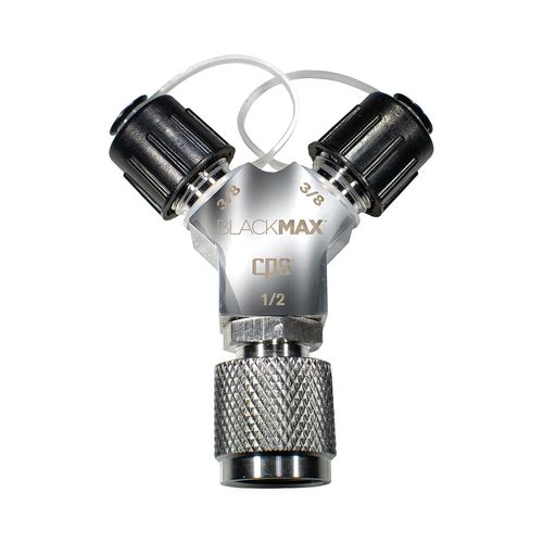 Main product image of Fast-Vac Y Adapter for BlackMax Vacuum Pumps 3/8"M x 3/8"M x 1/2"FM
