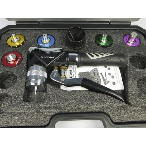Main product image of BlackMax Premium Hydraulic Tube Expander Kit w/ Swaging and Deburr Tools, 5 Color Coded Heads, and Case - (3/8", 1/2", 5/8", 3/4", 7/8")