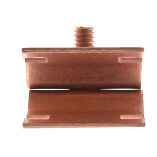 1/2" Copper Plated Multi-Strut Pipe Clamp