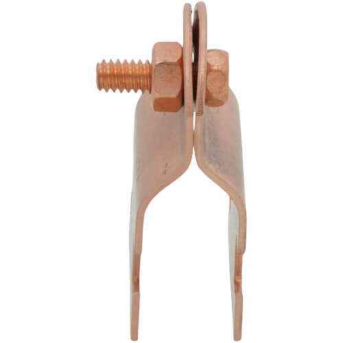 Main product image of 3/4" Copper Plated Multi-Strut Pipe Clamp