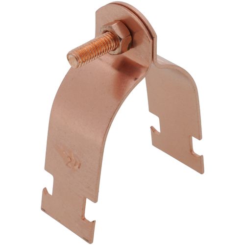 Main product image of 2" Copper Plated Multi-Strut Pipe Clamp