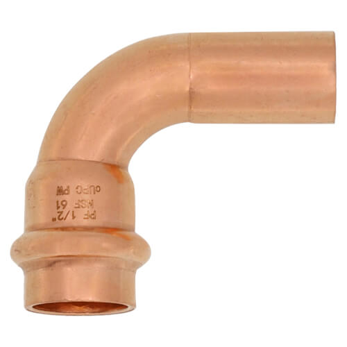 Main product image of 1/2" Press Copper 90-Degree Street Elbow (FTG x Press)