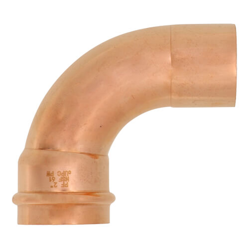 2" Press Copper 90-Degree Street Elbow (FTG x Press)