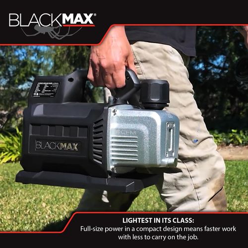 Main product image of BlackMax Sparkless Vacuum Pump w/ Auto Shut-off, Gas Ballast Valve, and Gauge (6 CFM)