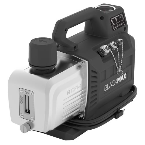 Main product image of BlackMax Sparkless Vacuum Pump w/ Auto Shut-off, Gas Ballast Valve, and Gauge (8 CFM)