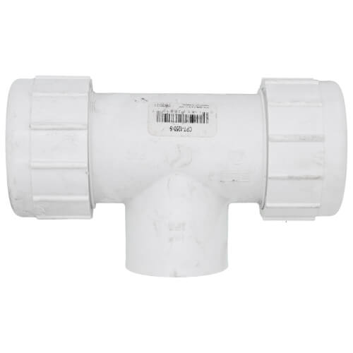 CPT1250S NDS CPT1250S 11/4" Slip PVC Compression Tee
