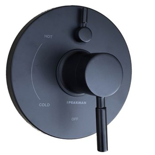 Main product image of Diverter Shower Valve Trim (Matte Black)