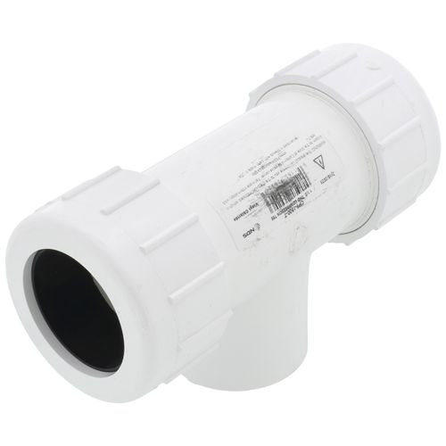 Main product image of 1-1/2" Threaded PVC Compression Tee