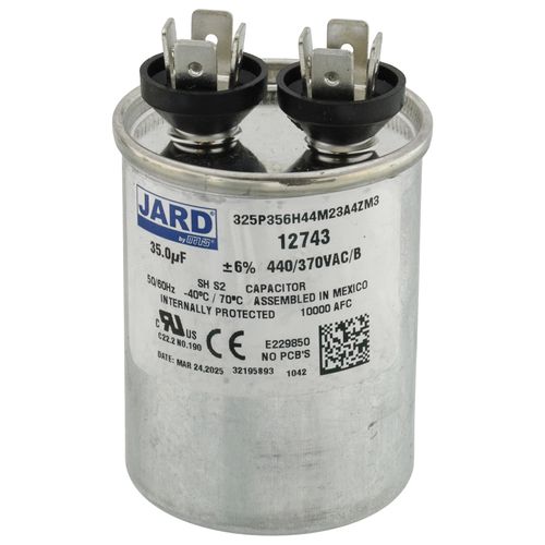 Main product image of 35mfd 440v Round Run Capacitor, CPT00235