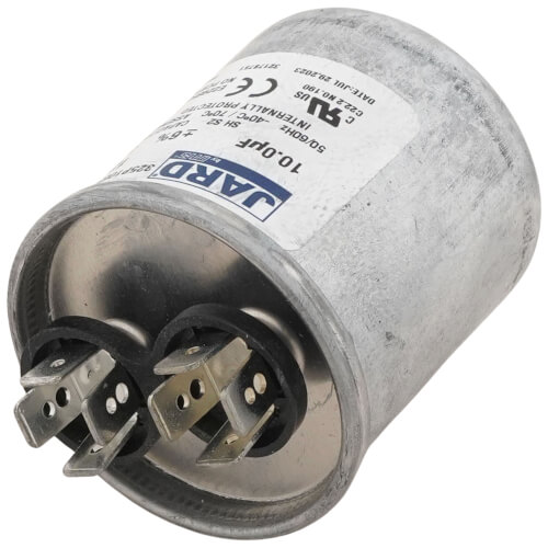 Main product image of 10mfd 370v Round Run Capacitor, CPT00251