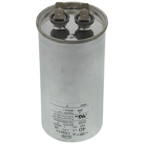 Main product image of Compressor Capacitor Size 40Uf, 450Vac 50/60Hz, CPT02570