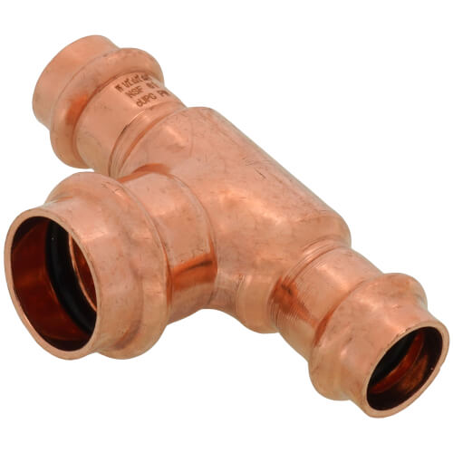 Main product image of 1/2" x 1/2" x 3/4" Press Copper Tee