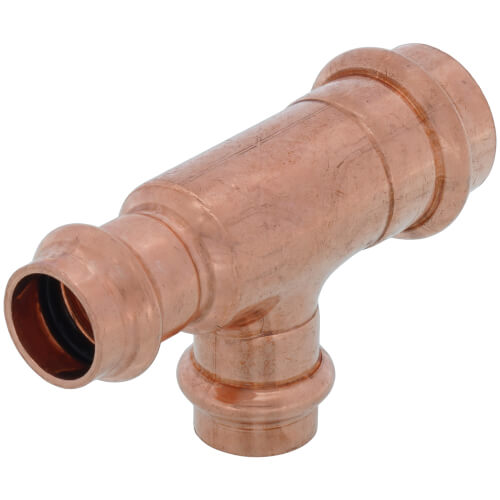 Main product image of 3/4" x 1/2" x 1/2" Press Copper Tee
