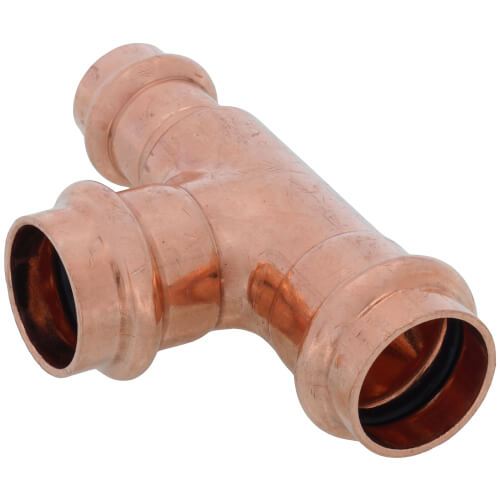 Main product image of 3/4" x 1/2" x 3/4" Press Copper Tee