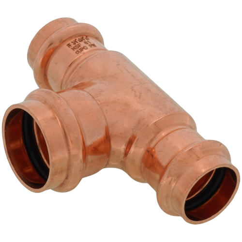 Main product image of 3/4" x 3/4" x 1" Press Copper Tee
