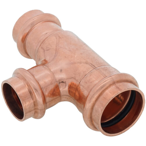 Main product image of 1" x 3/4" x 3/4" Press Copper Tee
