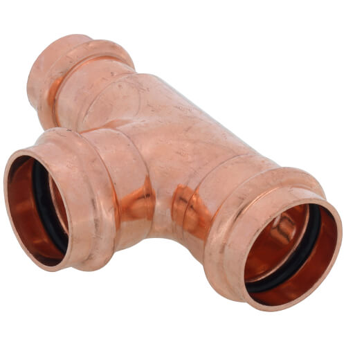 Main product image of 1" x 3/4" x 1" Press Copper Tee