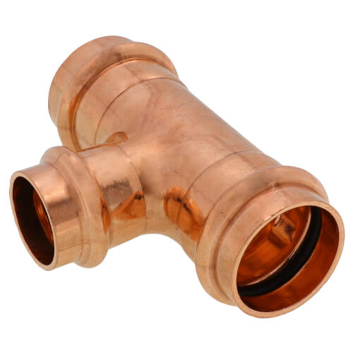 Main product image of 1" x 1" x 3/4" Press Copper Tee