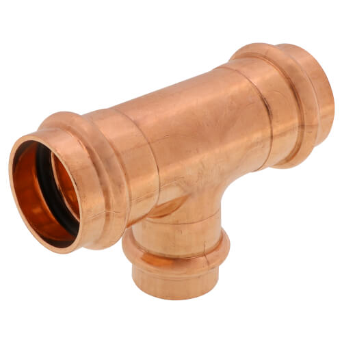 Main product image of 1" x 1" x 3/4" Press Copper Tee