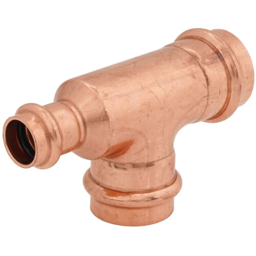 Main product image of 1" x 1/2" x 1" Press Copper Tee