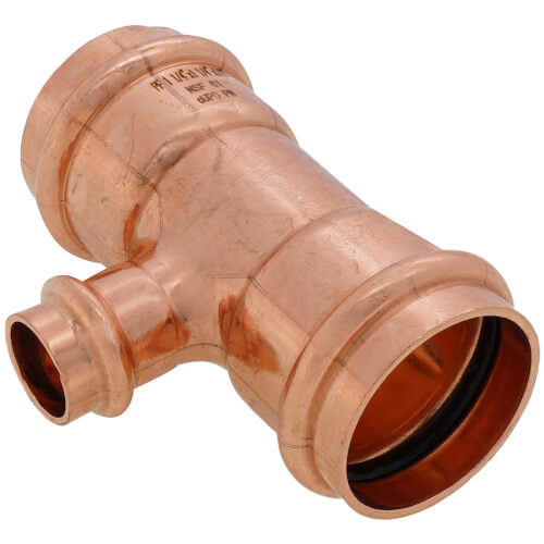 1-1/4" x 1-1/4" x 1/2" Press Copper Tee