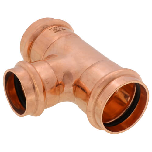 Main product image of 1-1/4" x 1-1/4" x 1" Press Copper Tee
