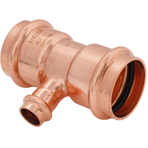 Main product image of 1-1/2" x 1-1/2" x 1/2" Press Copper Tee