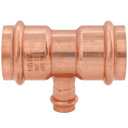 Main product image of 1-1/2" x 1-1/2" x 1/2" Press Copper Tee