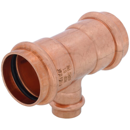 Main product image of 1-1/2" x 1-1/2" x 3/4" Press Copper Tee