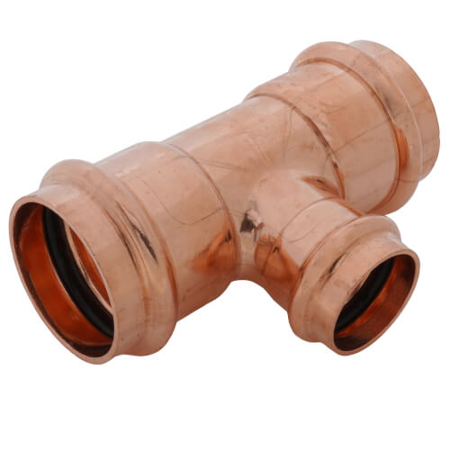 1-1/2" x 1-1/2" x 1" Press Copper Tee