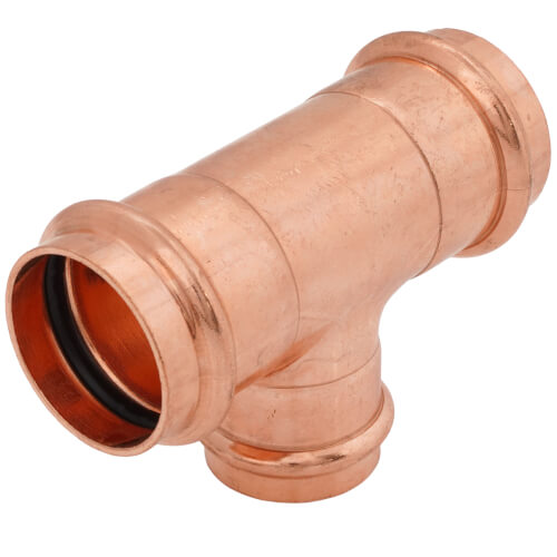 Main product image of 1-1/2" x 1-1/2" x 1-1/4" Press Copper Tee