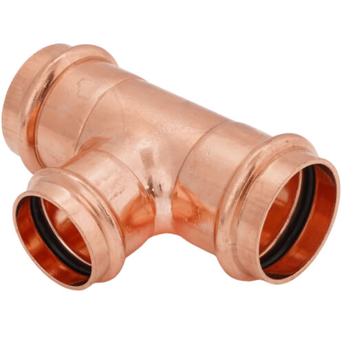 Main product image of 1-1/2" x 1-1/2" x 1-1/4" Press Copper Tee
