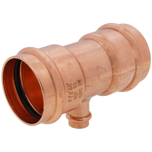Main product image of 2" x 2" x 1/2" Press Copper Tee