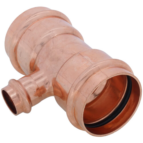 Main product image of 2" x 2" x 3/4" Press Copper Tee