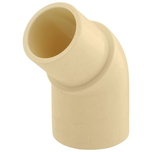 Main product image of 1" CPVC CTS 45-Degree Street Elbow (Spigot x Socket)