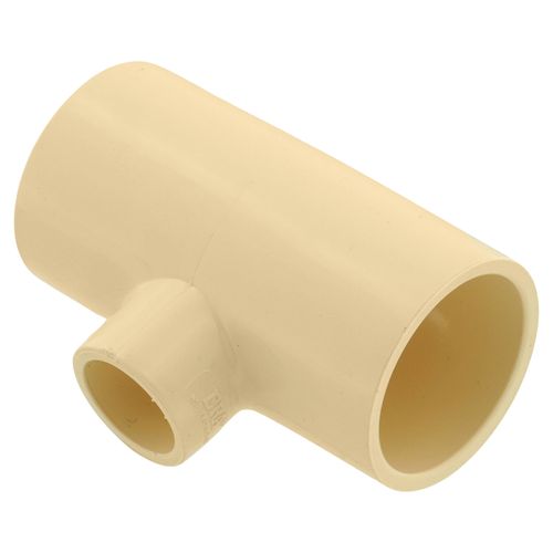 Main product image of 1" x 1" x 1/2" CPVC CTS Reducing Tee (Socket)